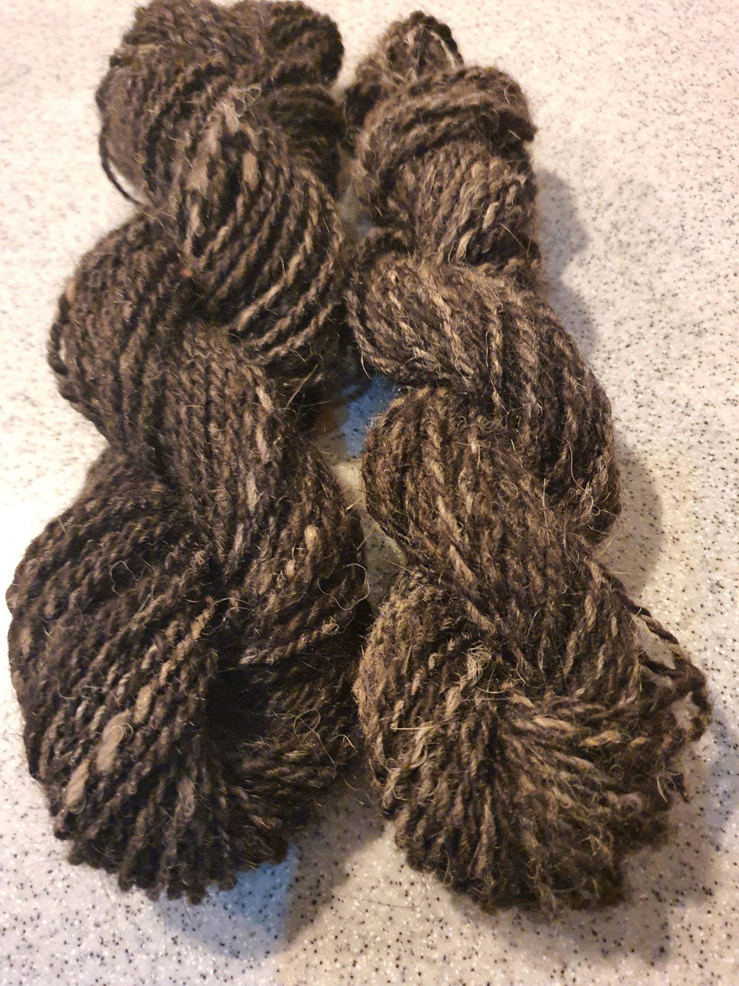 Pet fur yarn - Spinning service (Chiengora). Your pet's fur hand spun into yarn. Dogs, cats, rabbits, fur yarn.