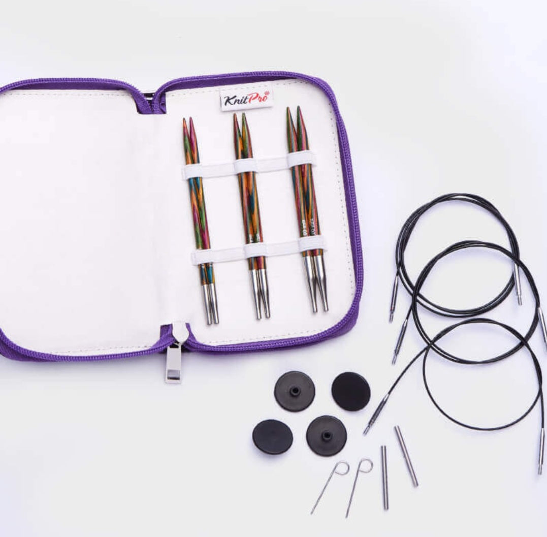 KnitPro SYMFONIE Starter Interchangeable Circular Needle Set