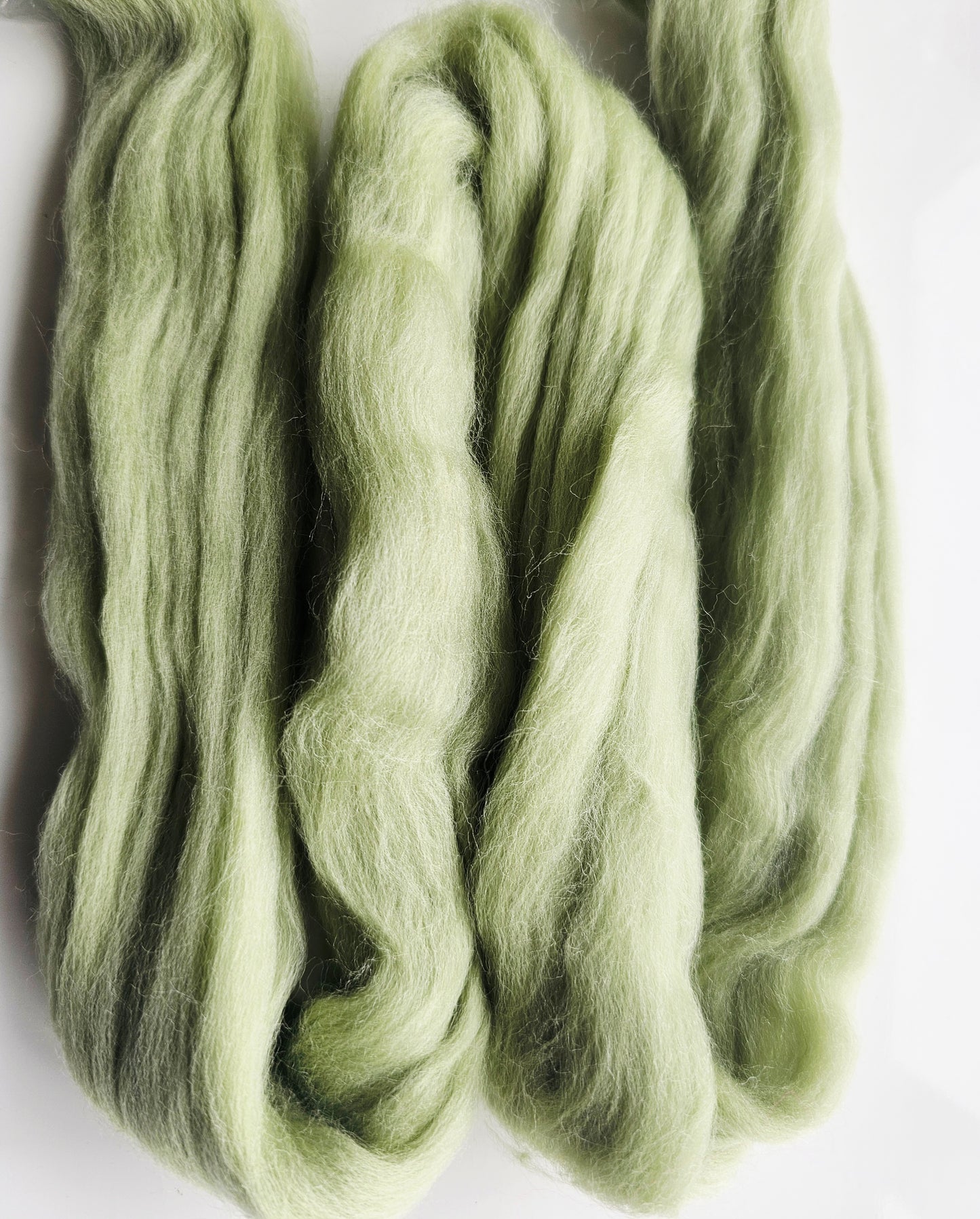 Sage green merino top
