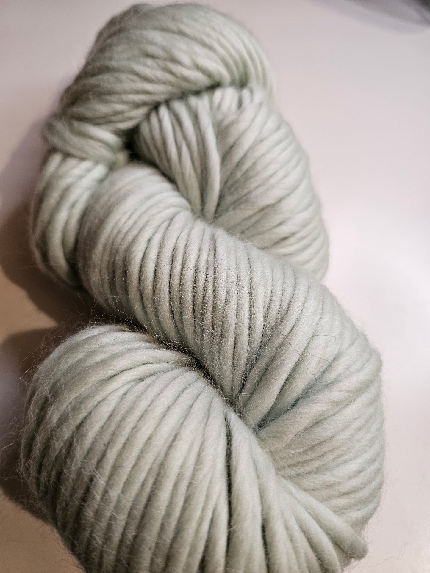 Peppermint Super chunky yarn
