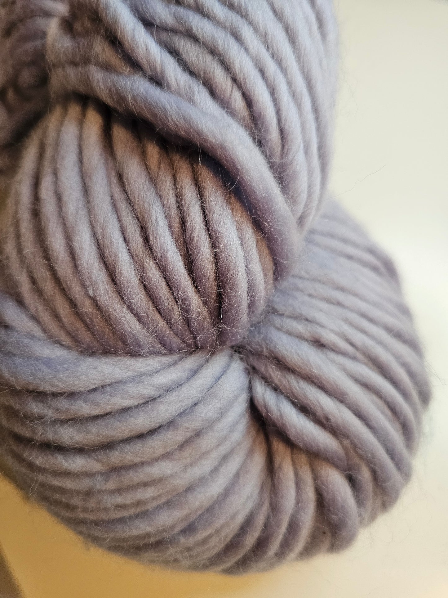 Stormy grey Super chunky yarn