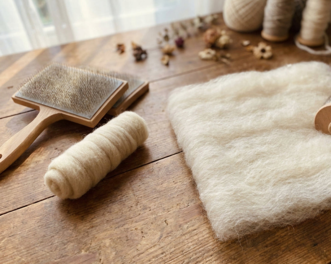 From Fleece to Fibre: A Beginner's Guide to Carding and Combing Wool