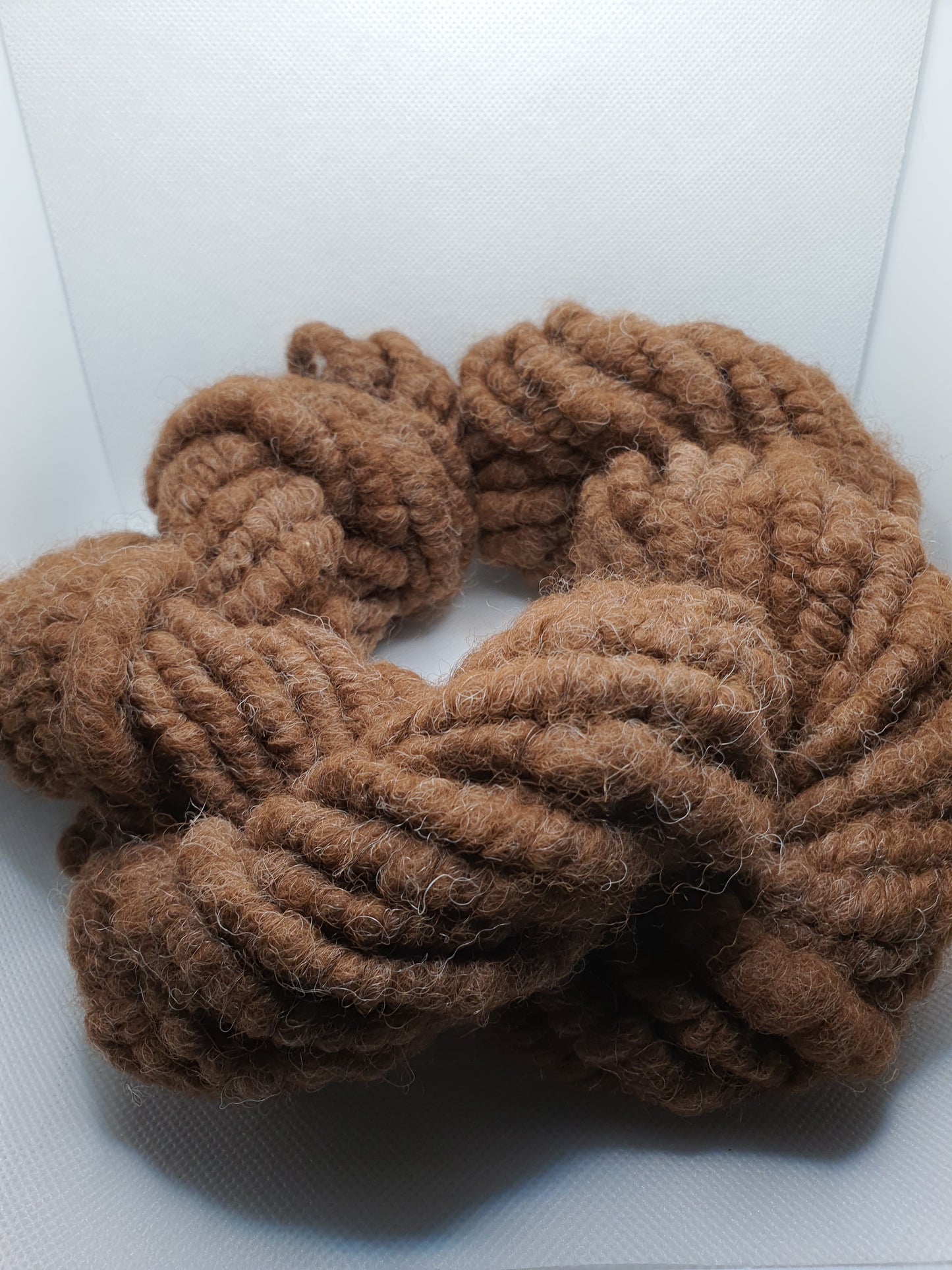 Super chunky handspun alpaca yarn