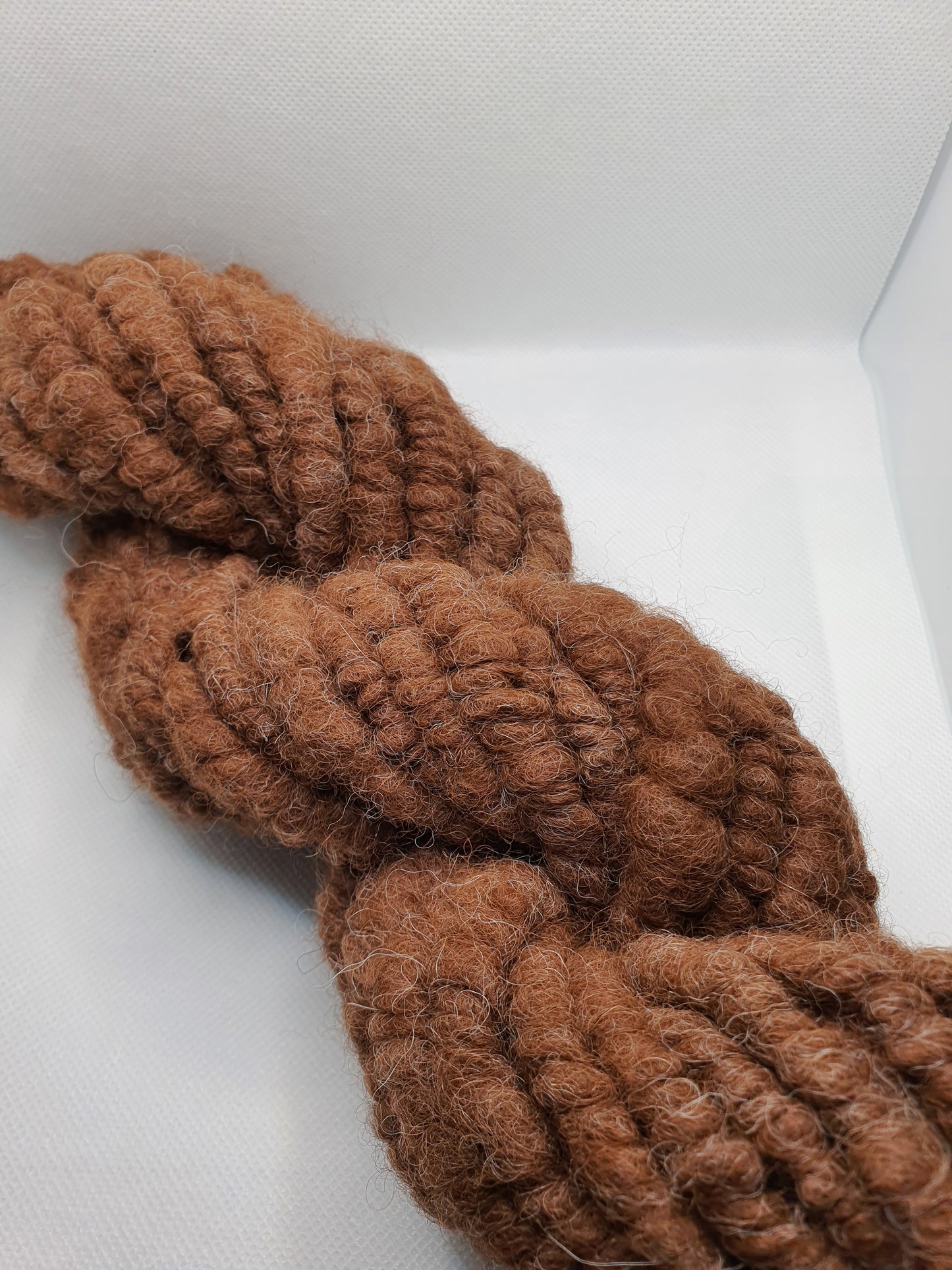 Super chunky handspun alpaca yarn