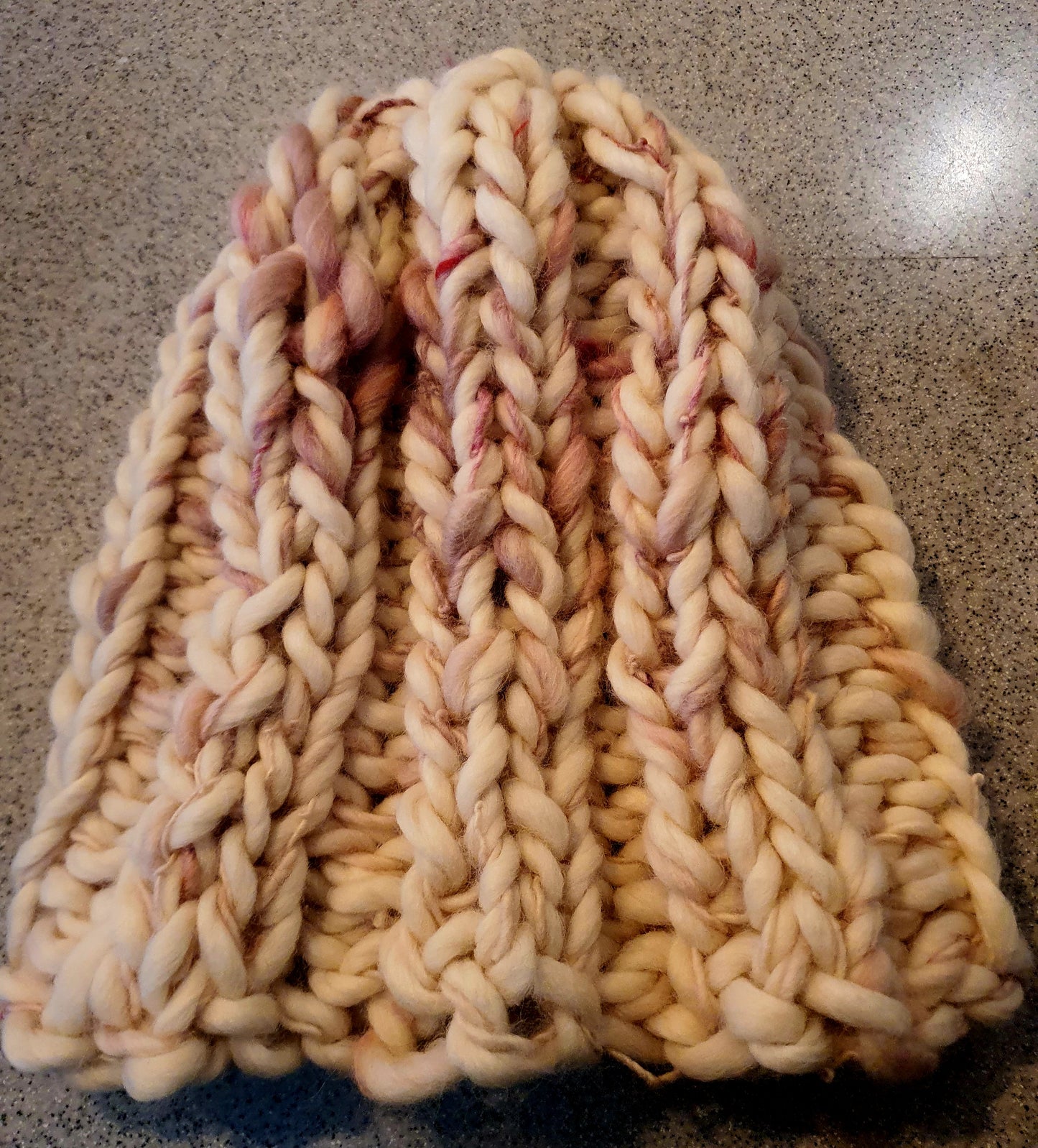 Beautiful Super chunky hand knitted hat