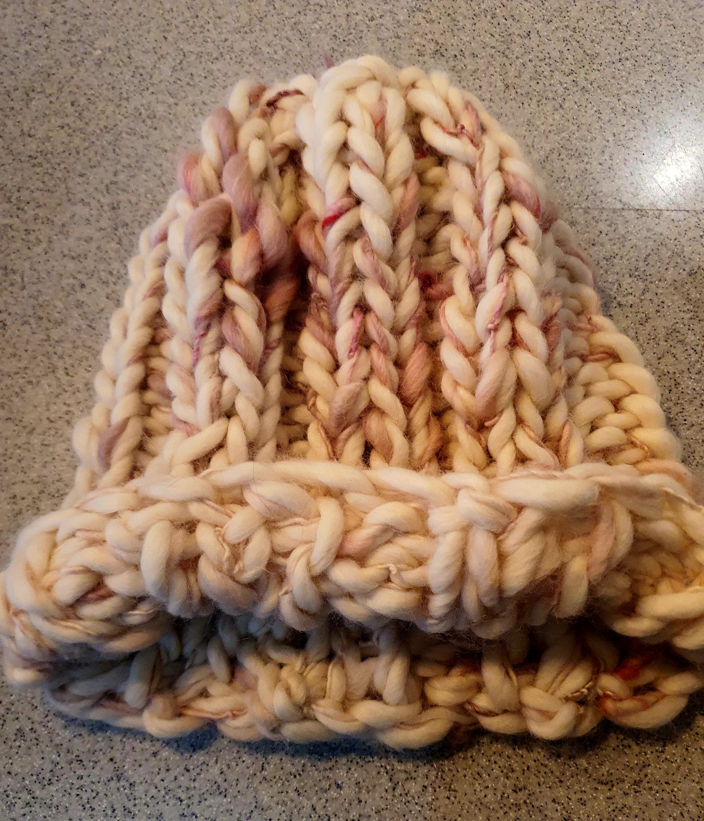 Beautiful Super chunky hand knitted hat