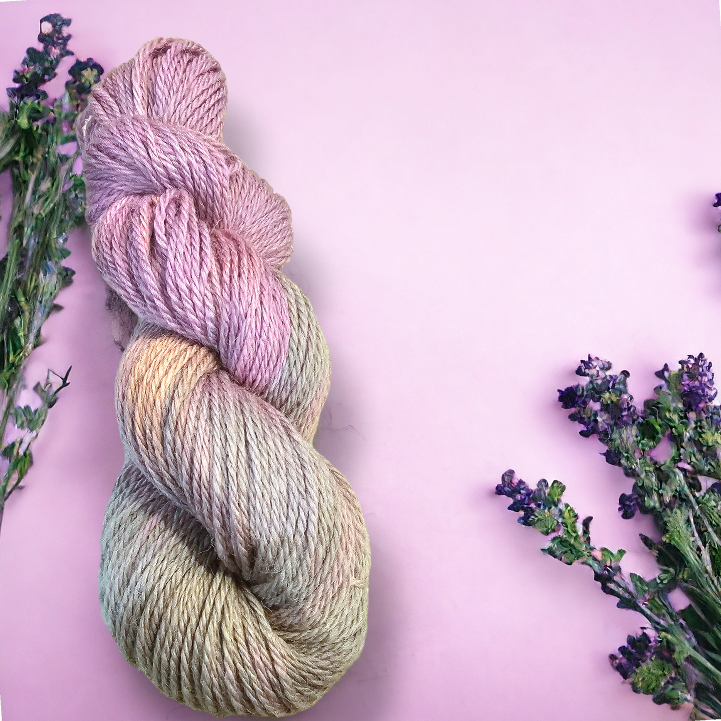 Hand dyed yarn - Heather collection (Mix colour)