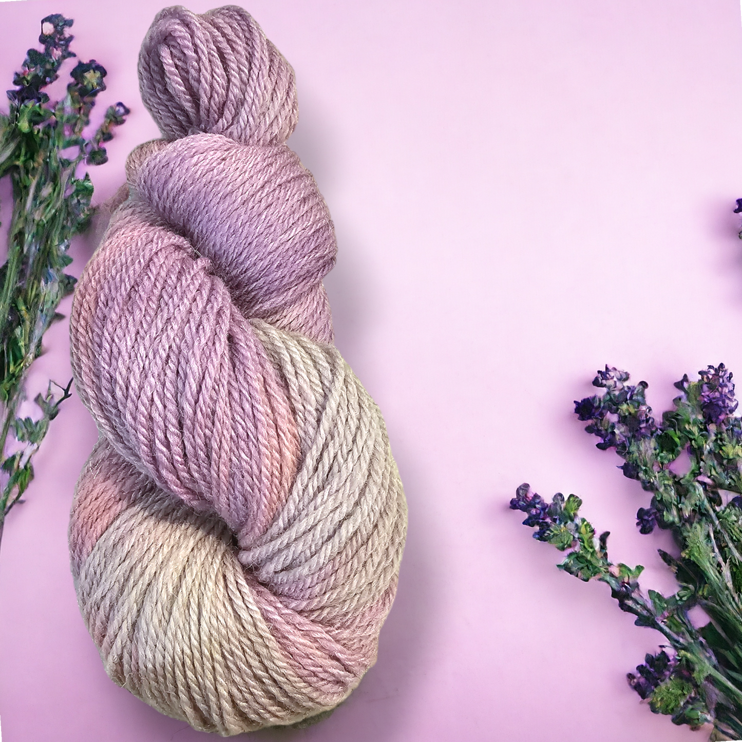 Hand dyed yarn - Heather collection (Mix colour)