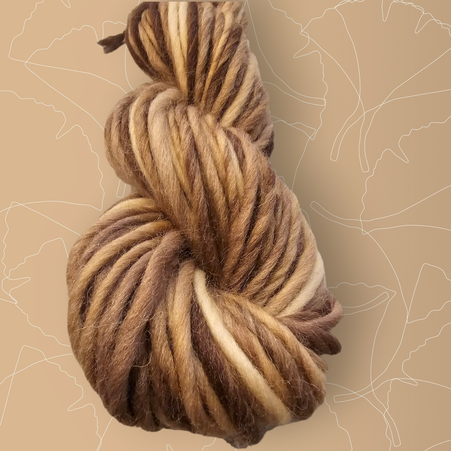 Super chunky yarn- Mixed Natural colours