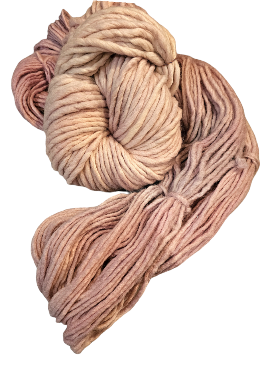 Super chunky yarn- powder pink