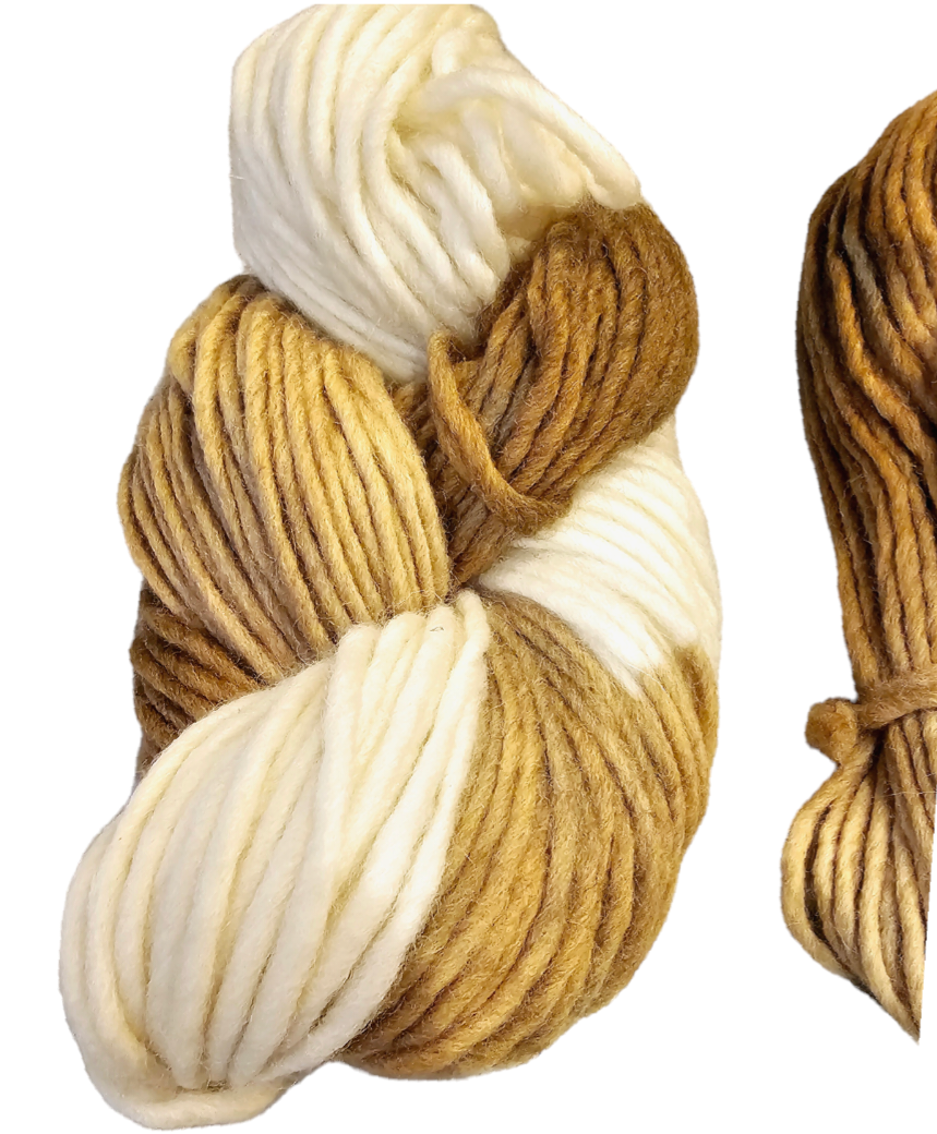 Super chunky yarn- Ombre-Natural colours