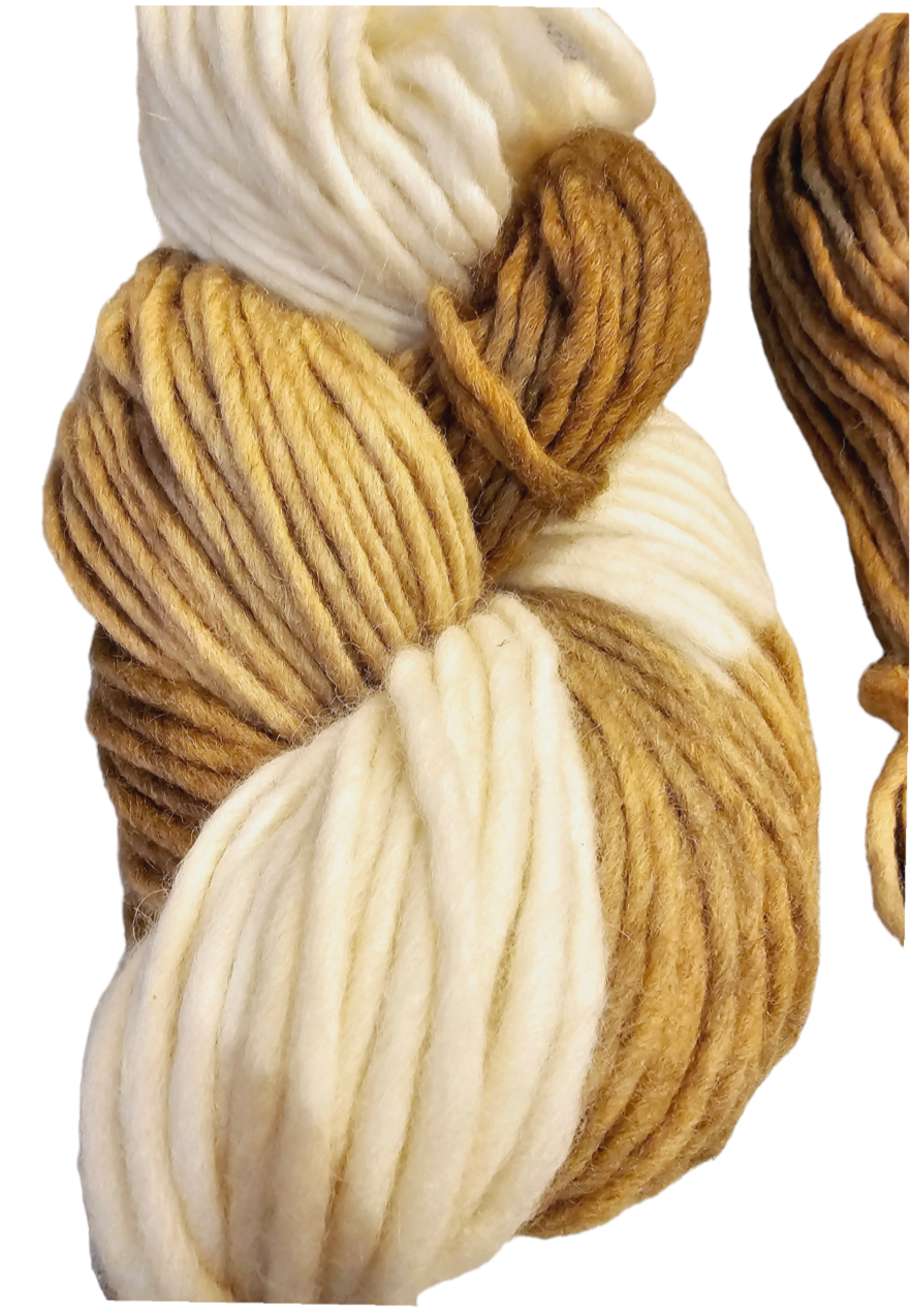 Super chunky yarn- Ombre-Natural colours