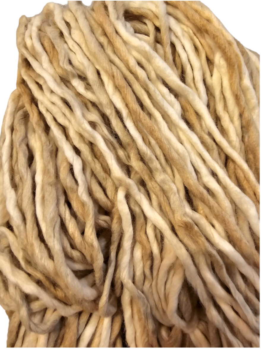 Super chunky yarn- Light Natural colours