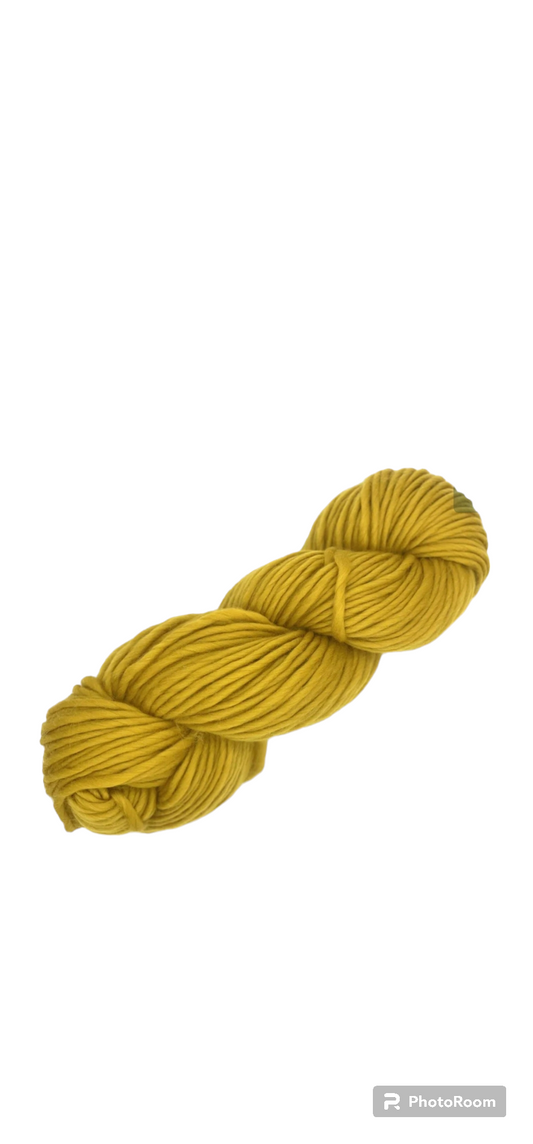 Mustard Super chunky yarn