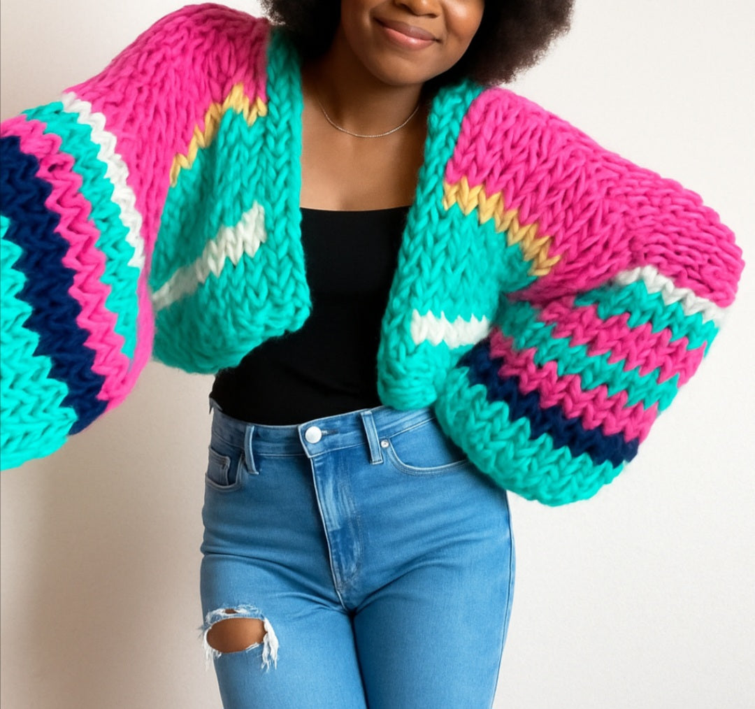 Instant Knit-ification: The Quickie Weekender Cardigan(knitting Pattern)