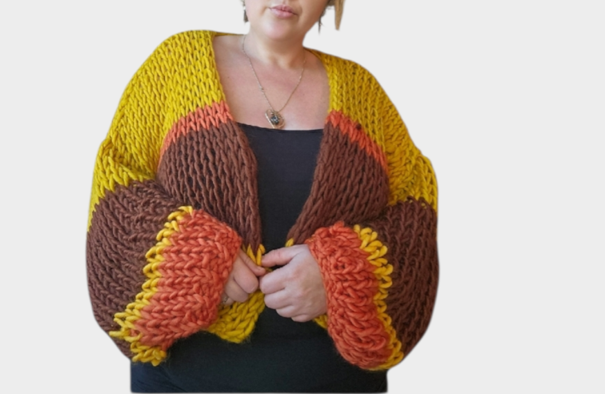 Instant Knit-ification: The Quickie Weekender Cardigan(knitting Pattern)