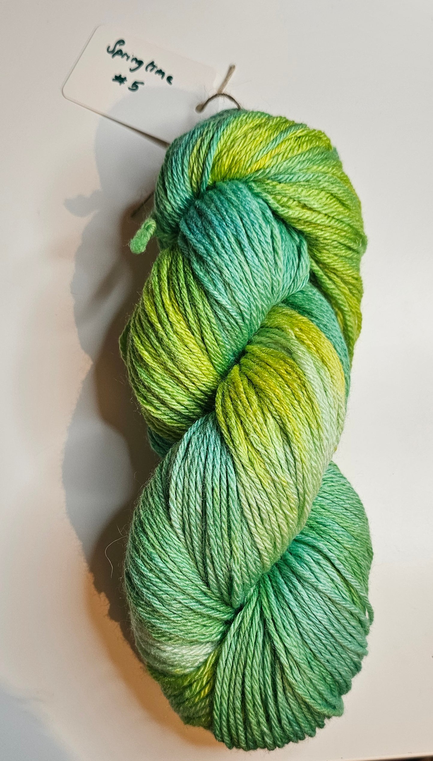 Hand dyed yarn - Springtime