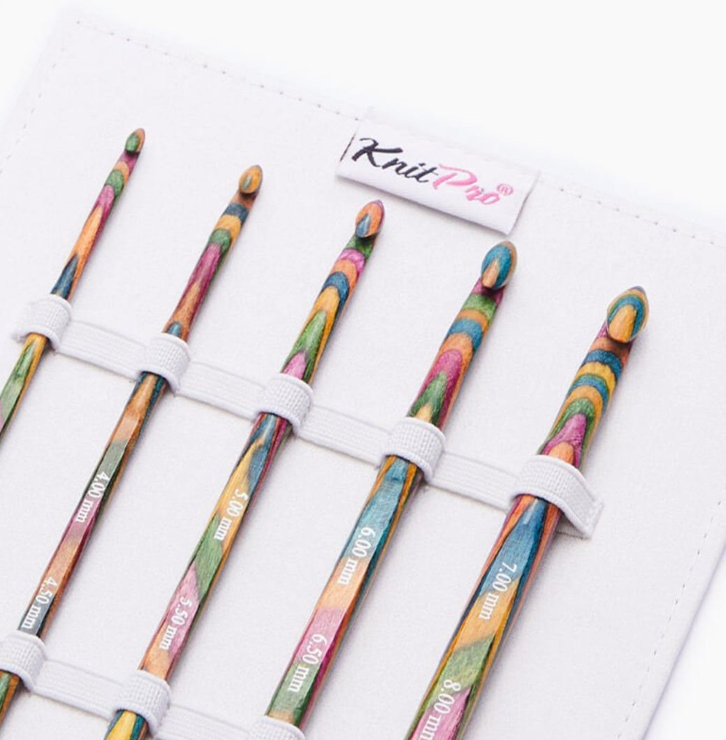 KnitPro SYMFONIE Single Ended Crochet Set