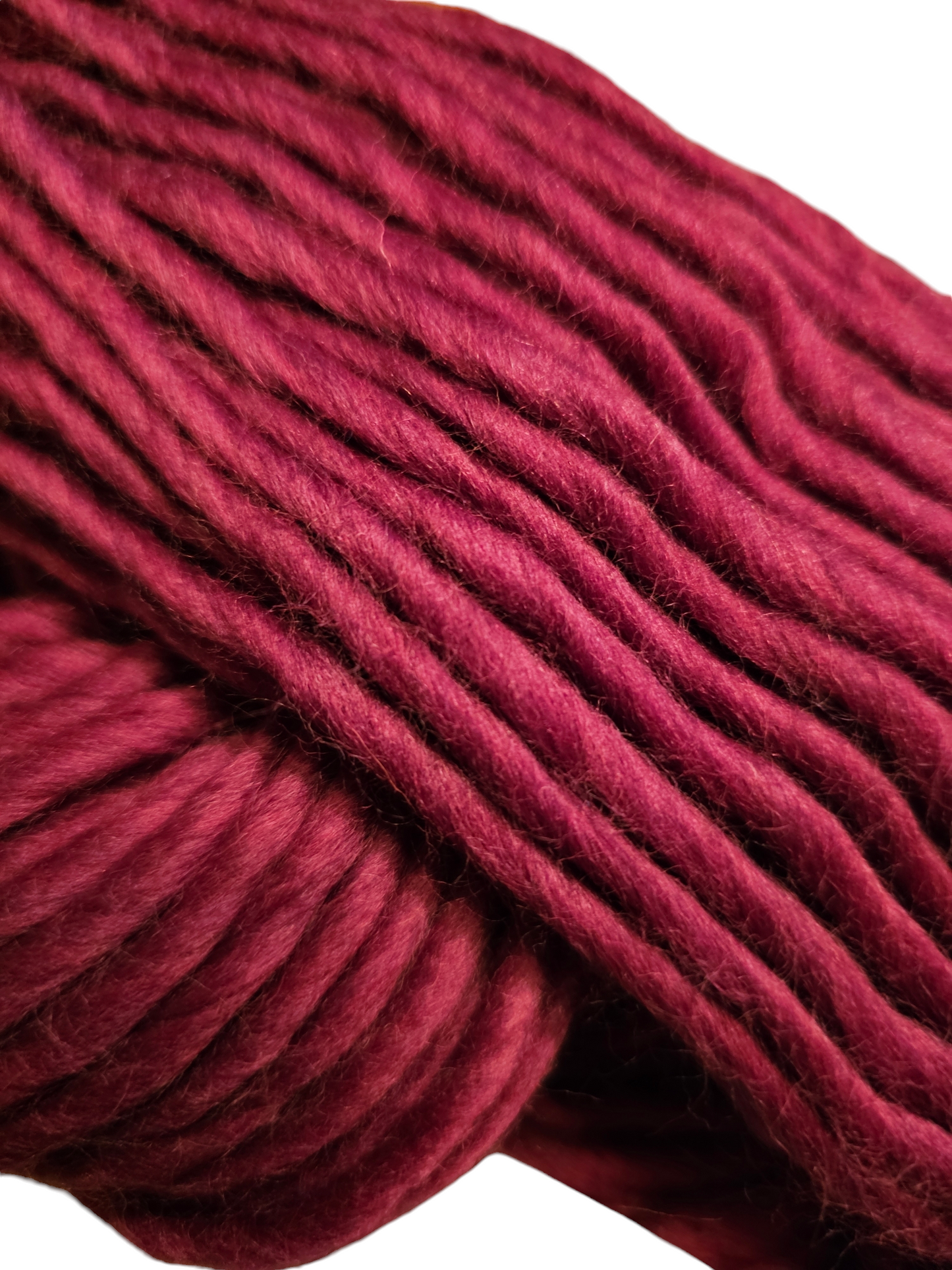 Plum Super chunky yarn