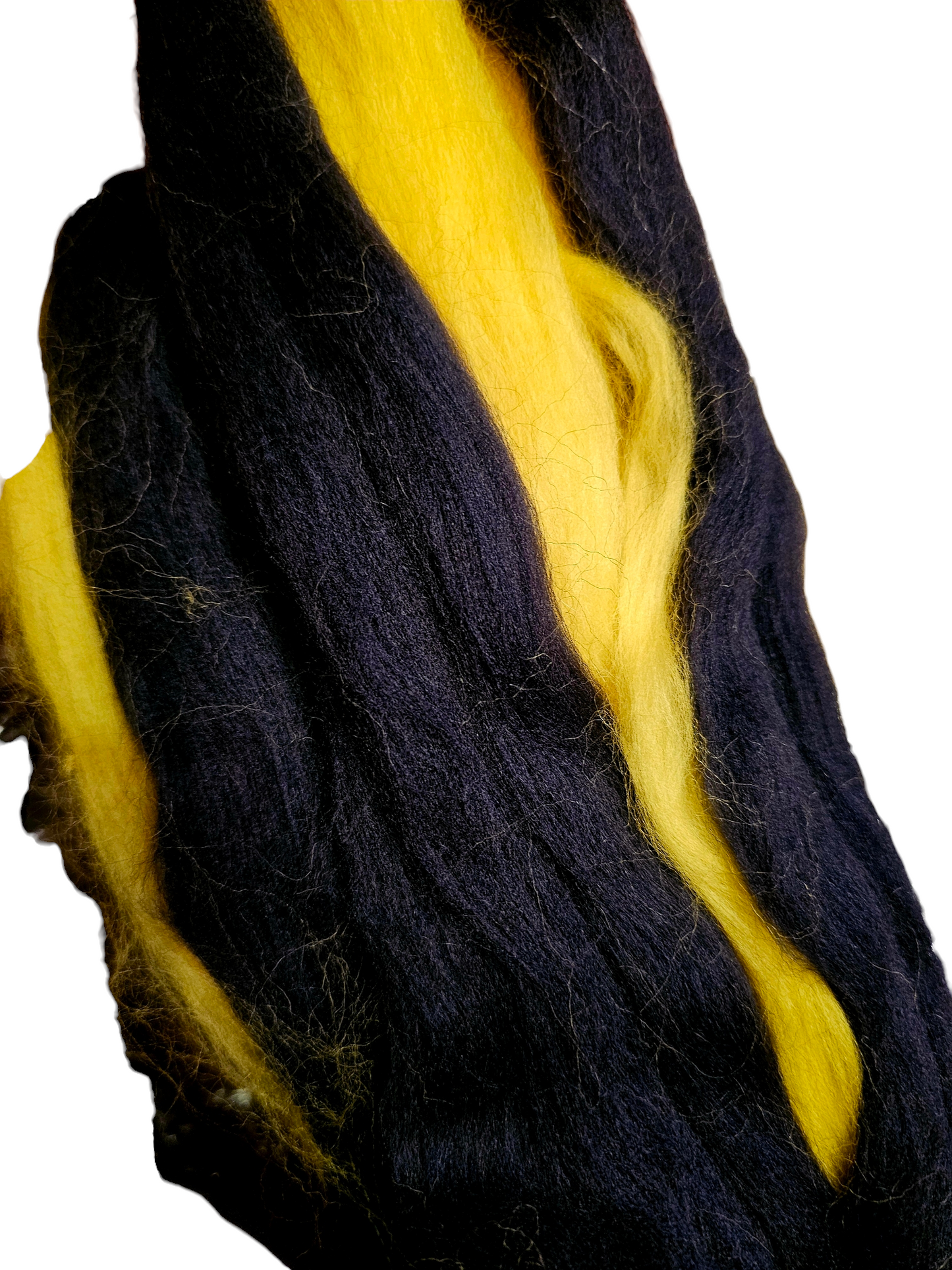 Gothic pops merino roving