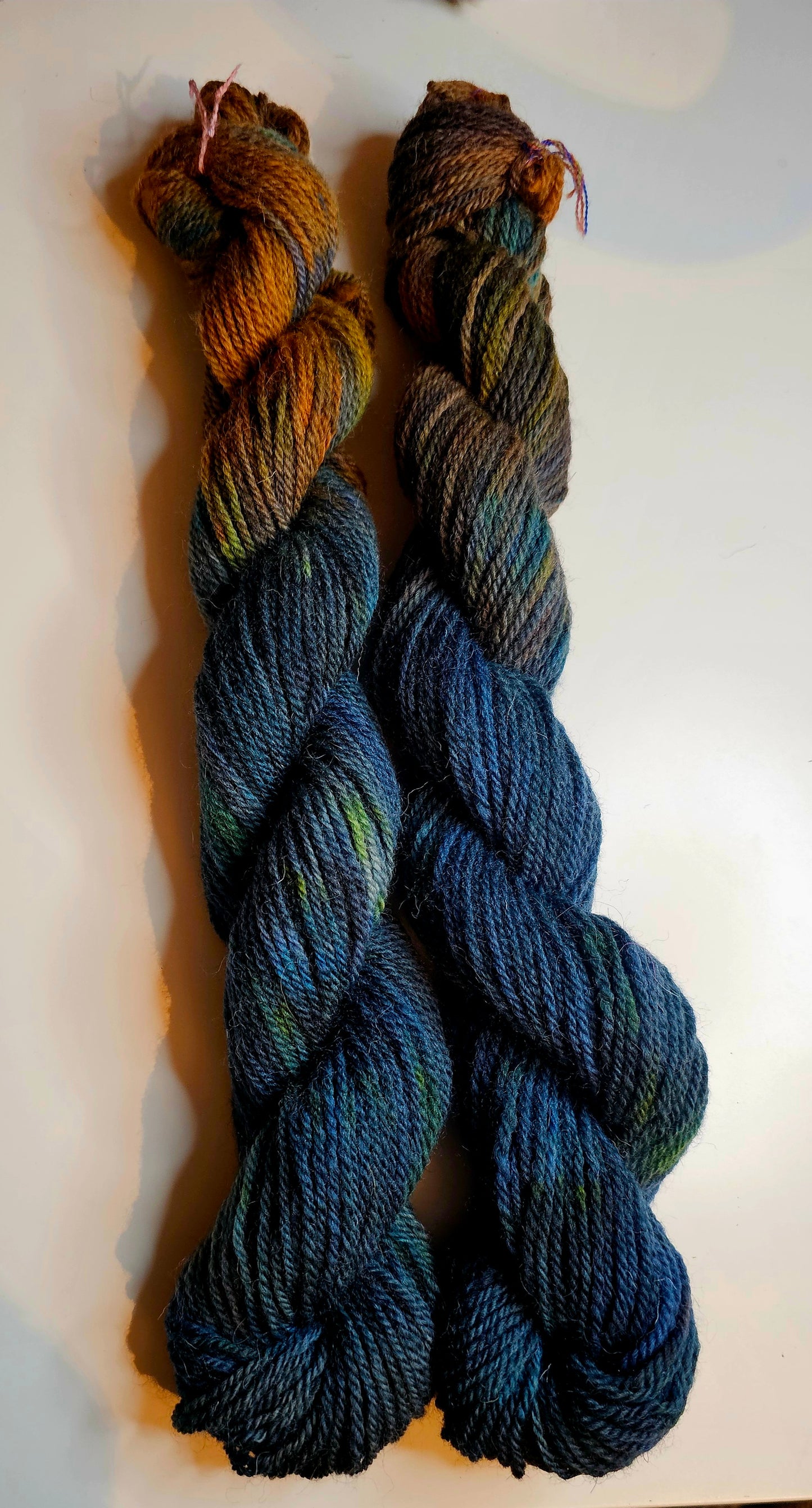Hand dyed mix and match yarn