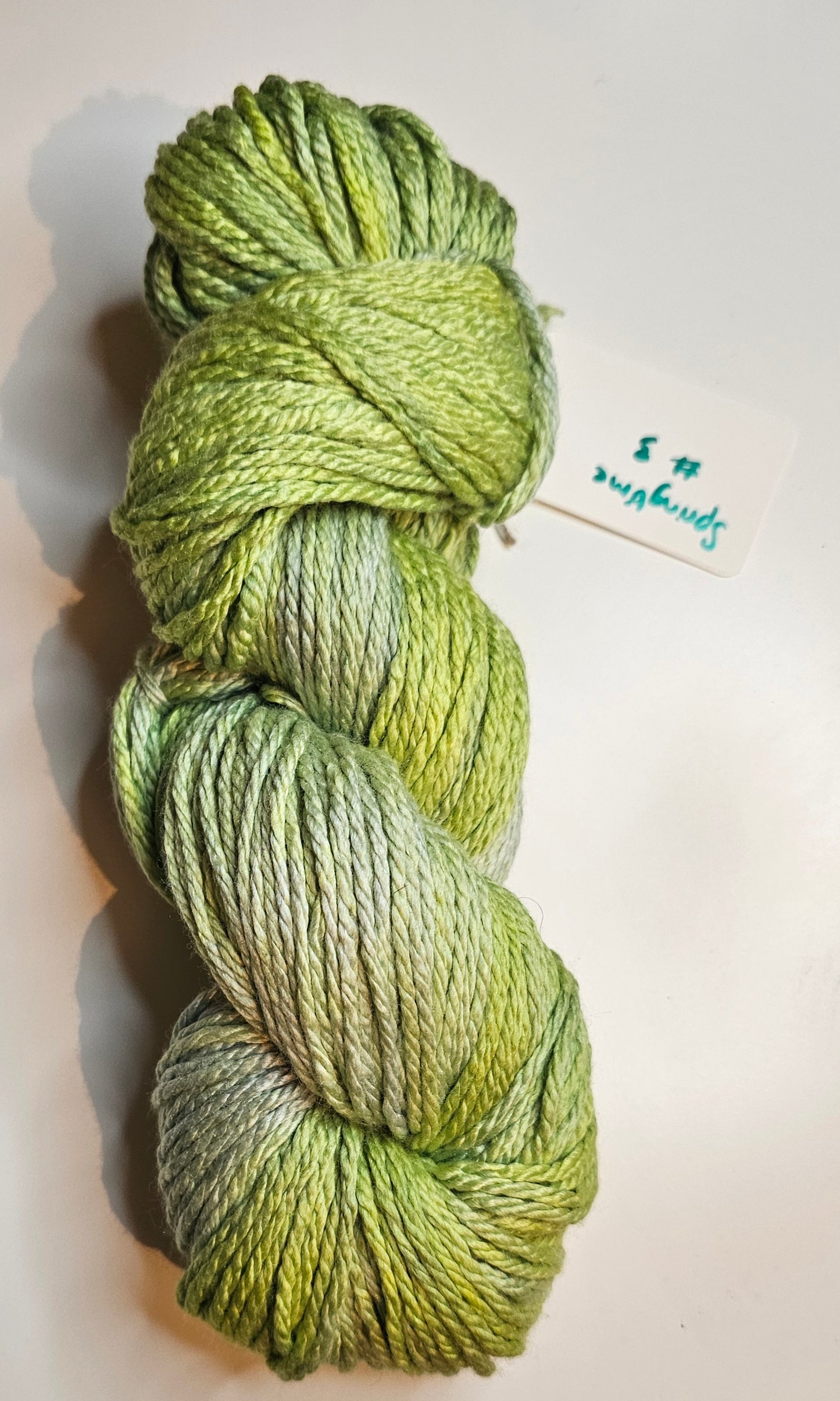Hand dyed yarn - Springtime
