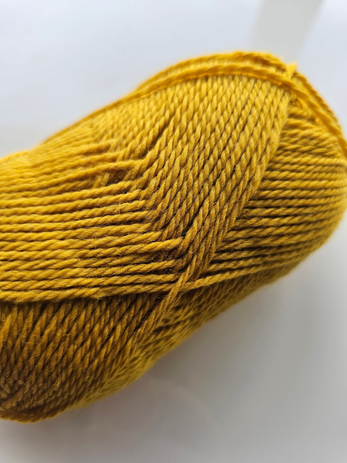 Mustard DK yarn 100% Merino wool