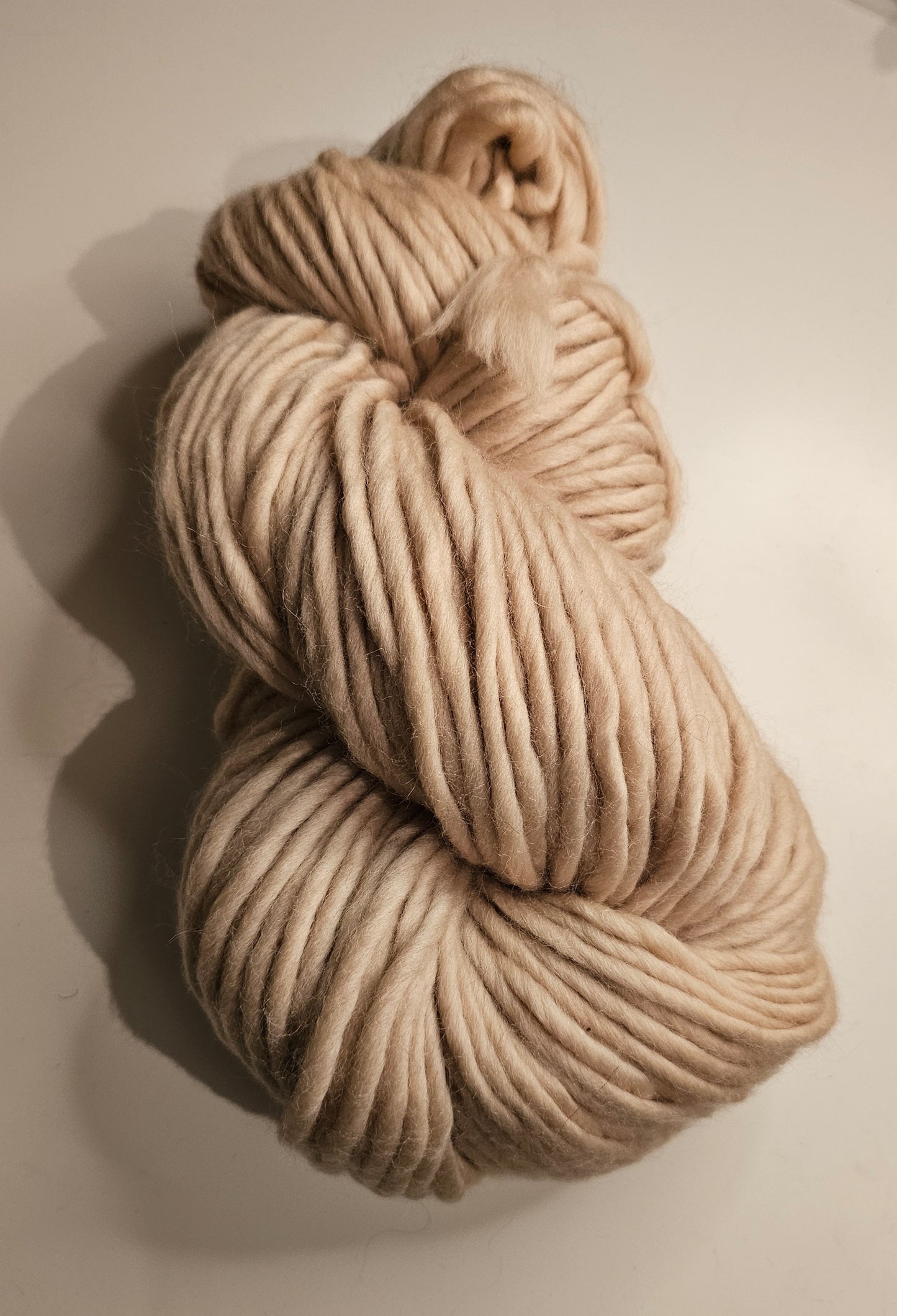 Eggshell - Super chunky yarn