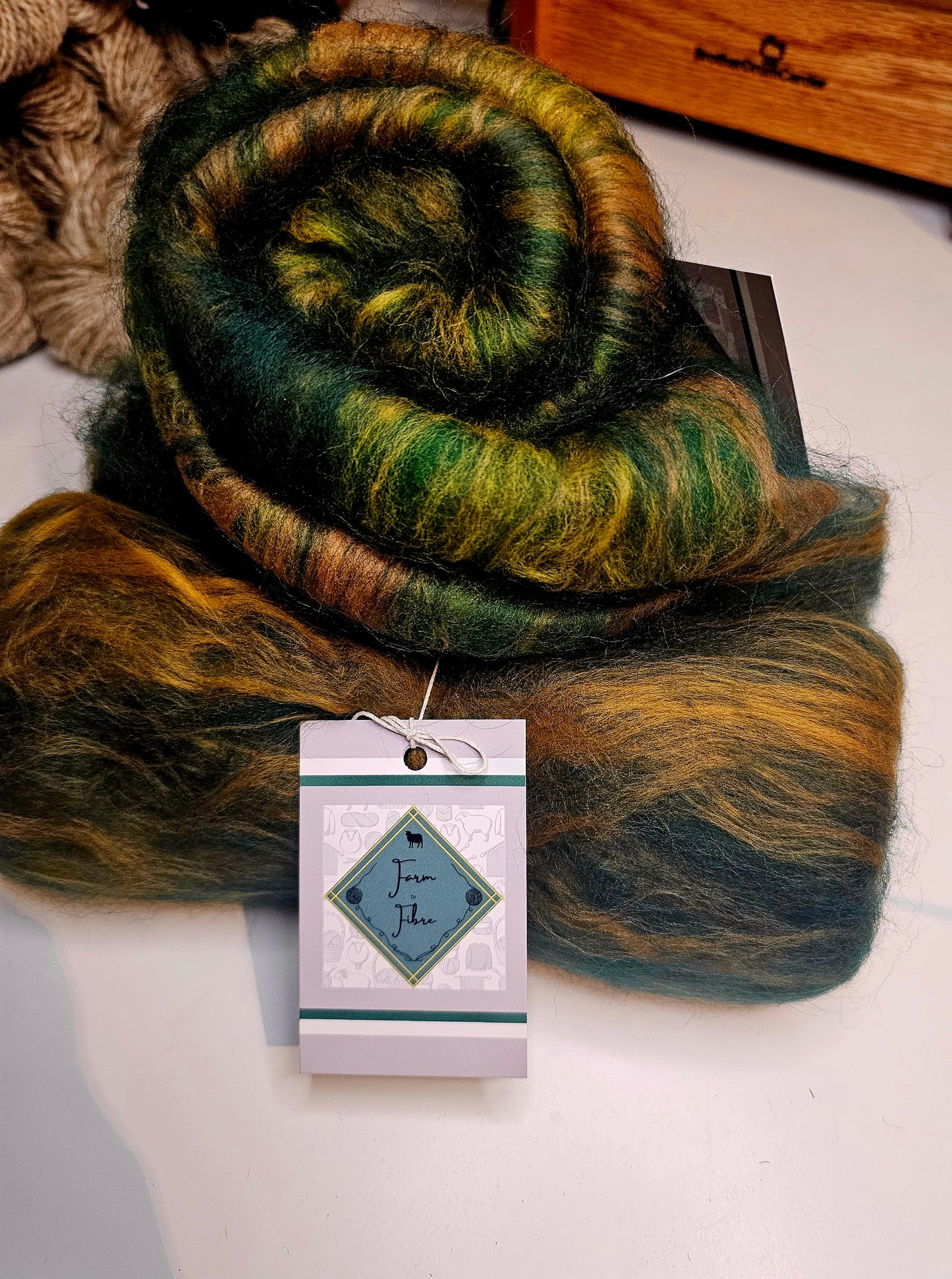 Forest wool batt