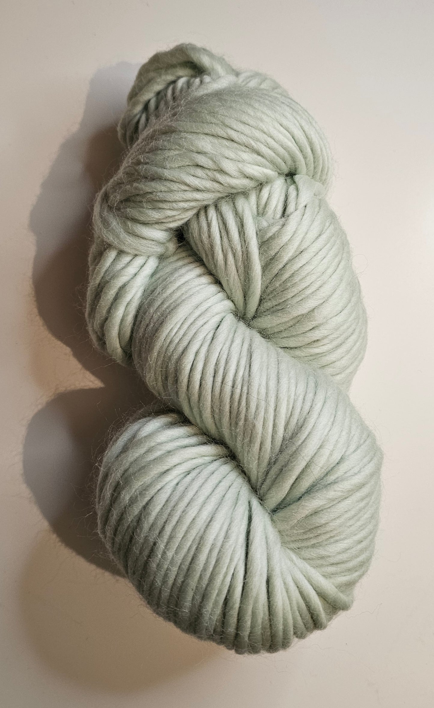 Peppermint Super chunky yarn