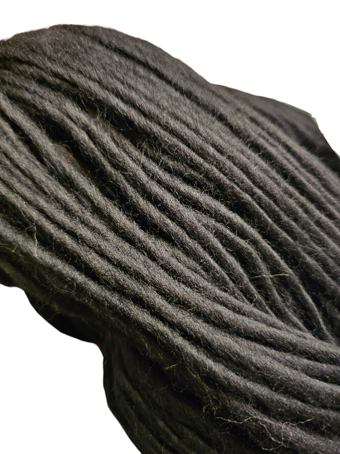 Black Super chunky yarn