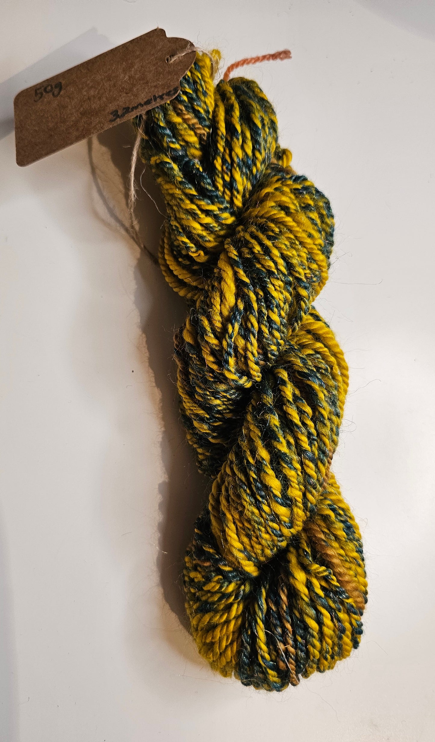 Hand-spun Autumnal Aran