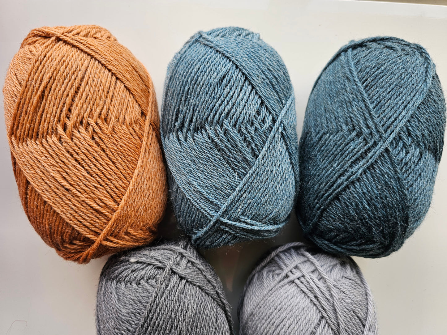 Aran Yarn 100% Wool BFL and Shetland blend
