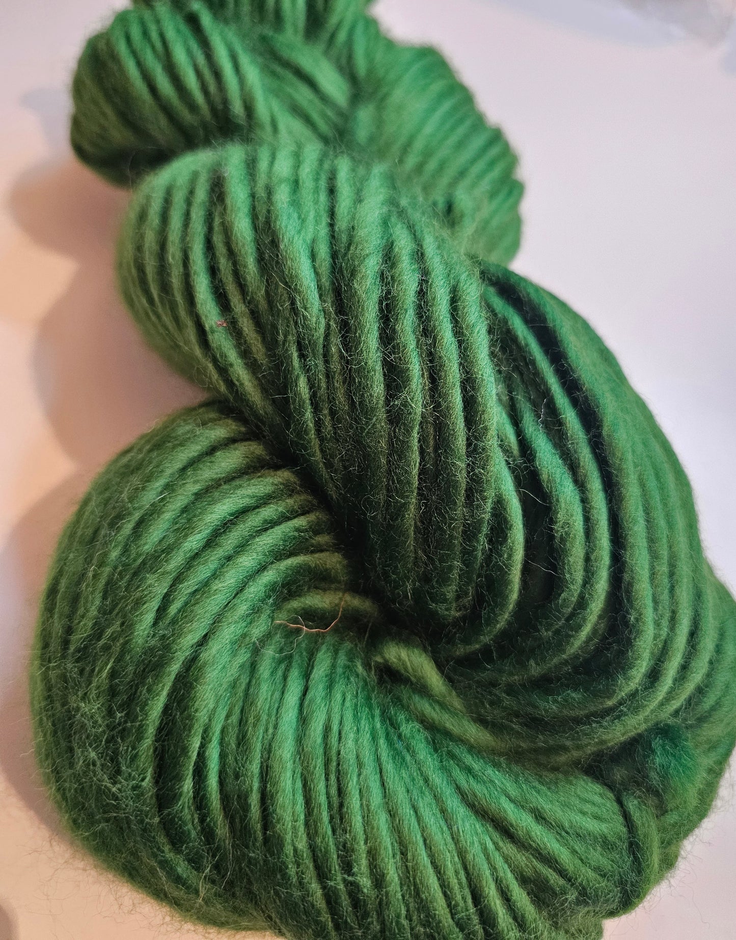 Forest Green - Super chunky yarn