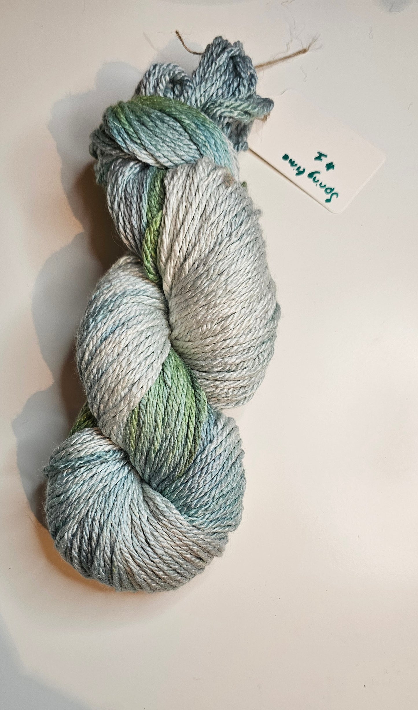 Hand dyed yarn - Springtime