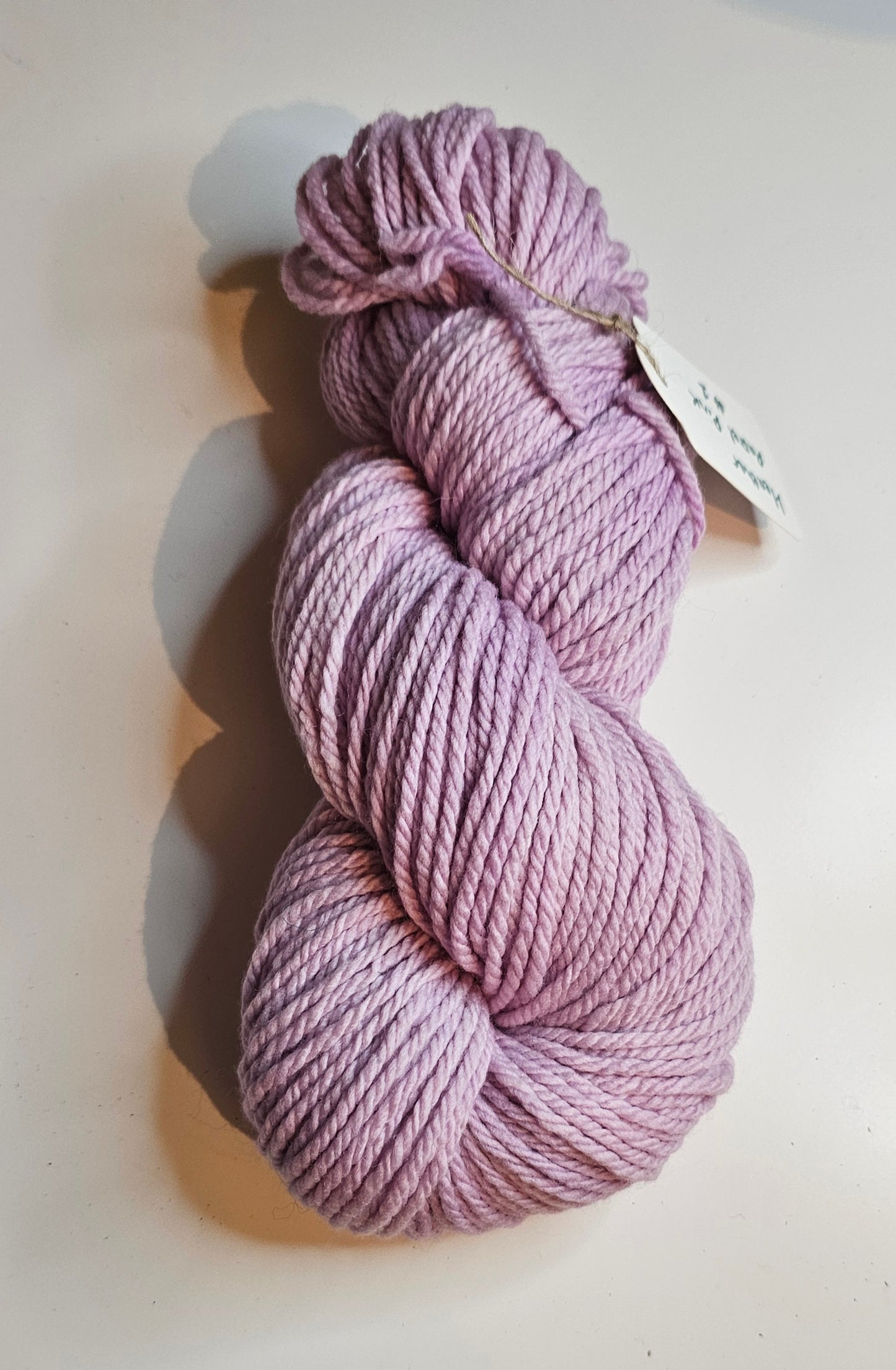 Hand dyed yarn - Heather collection (pastel pink)