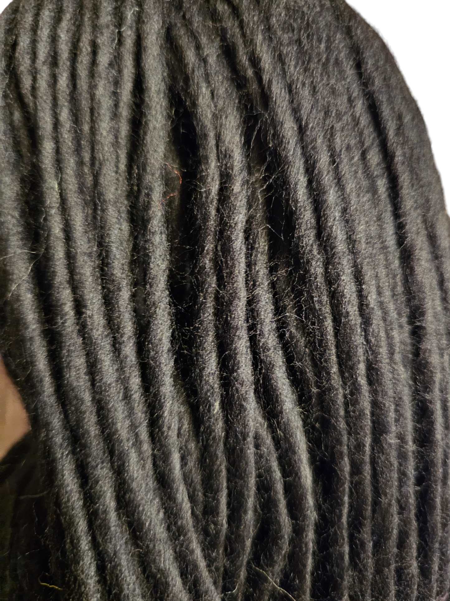 Black Super chunky yarn