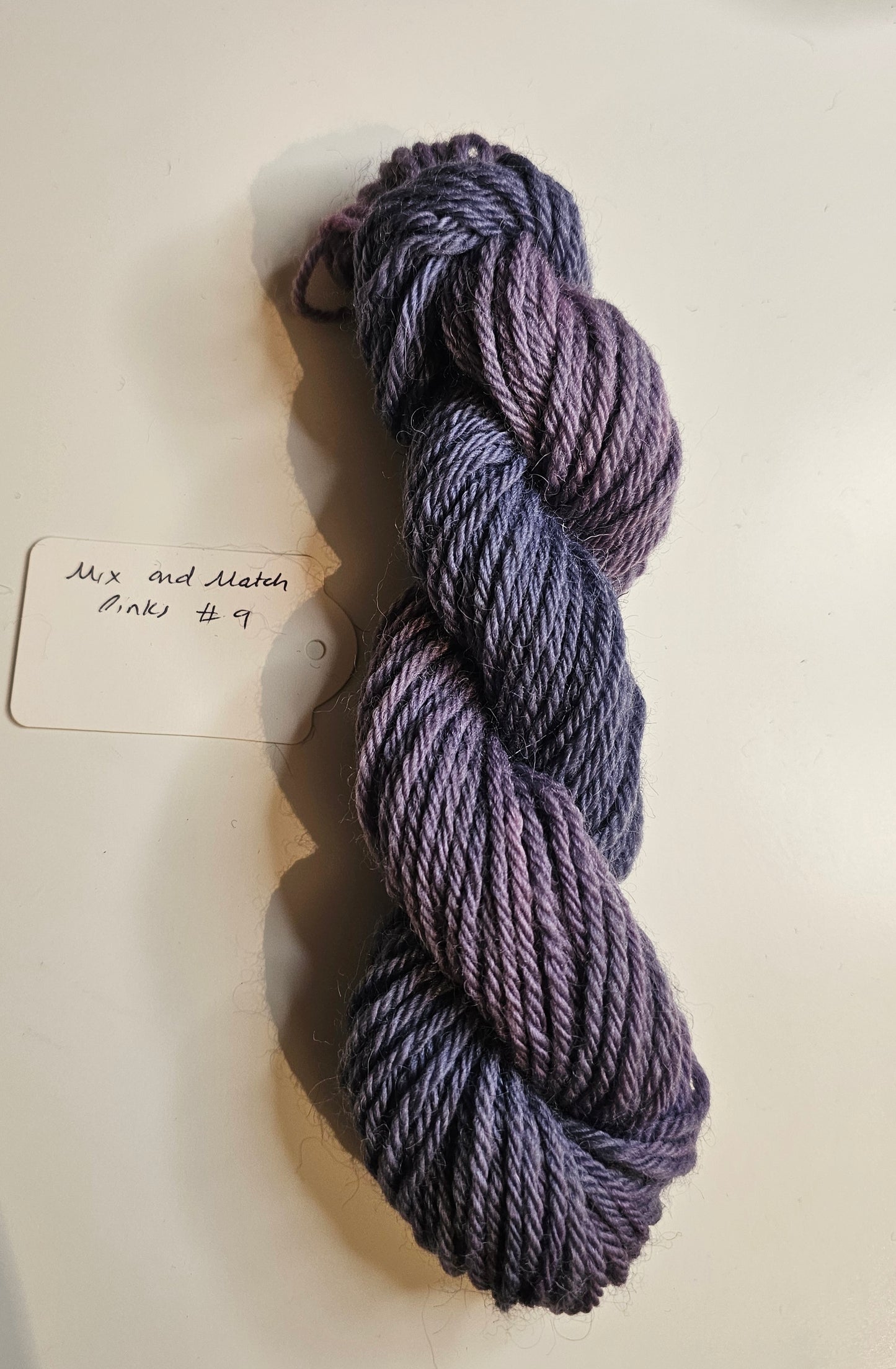 Mix and Match pinks and purples DK yarn