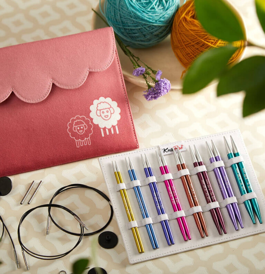 KnitPro ZING Deluxe Interchangeable Circular Needle Set