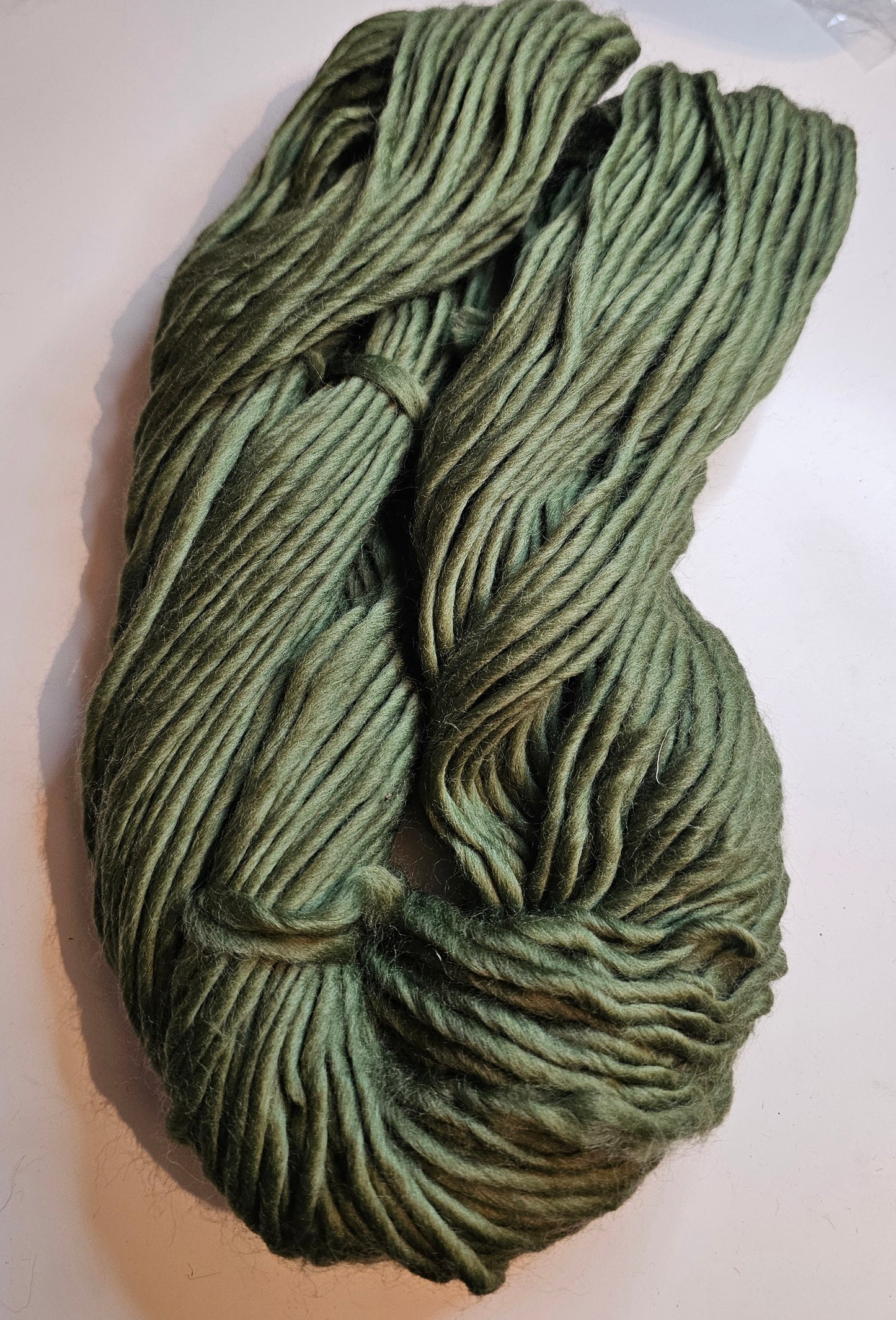 Olive Green - Super chunky yarn