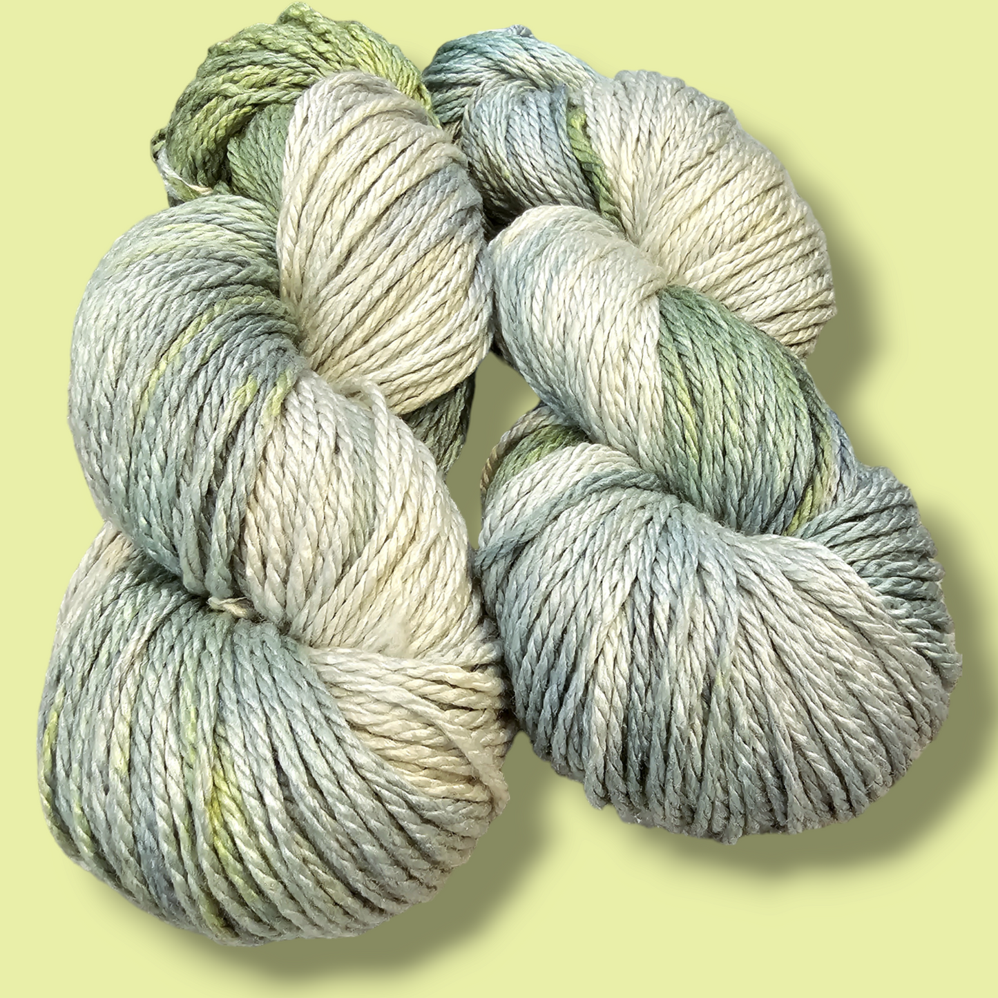 Hand dyed yarn - Springtime Colours 1