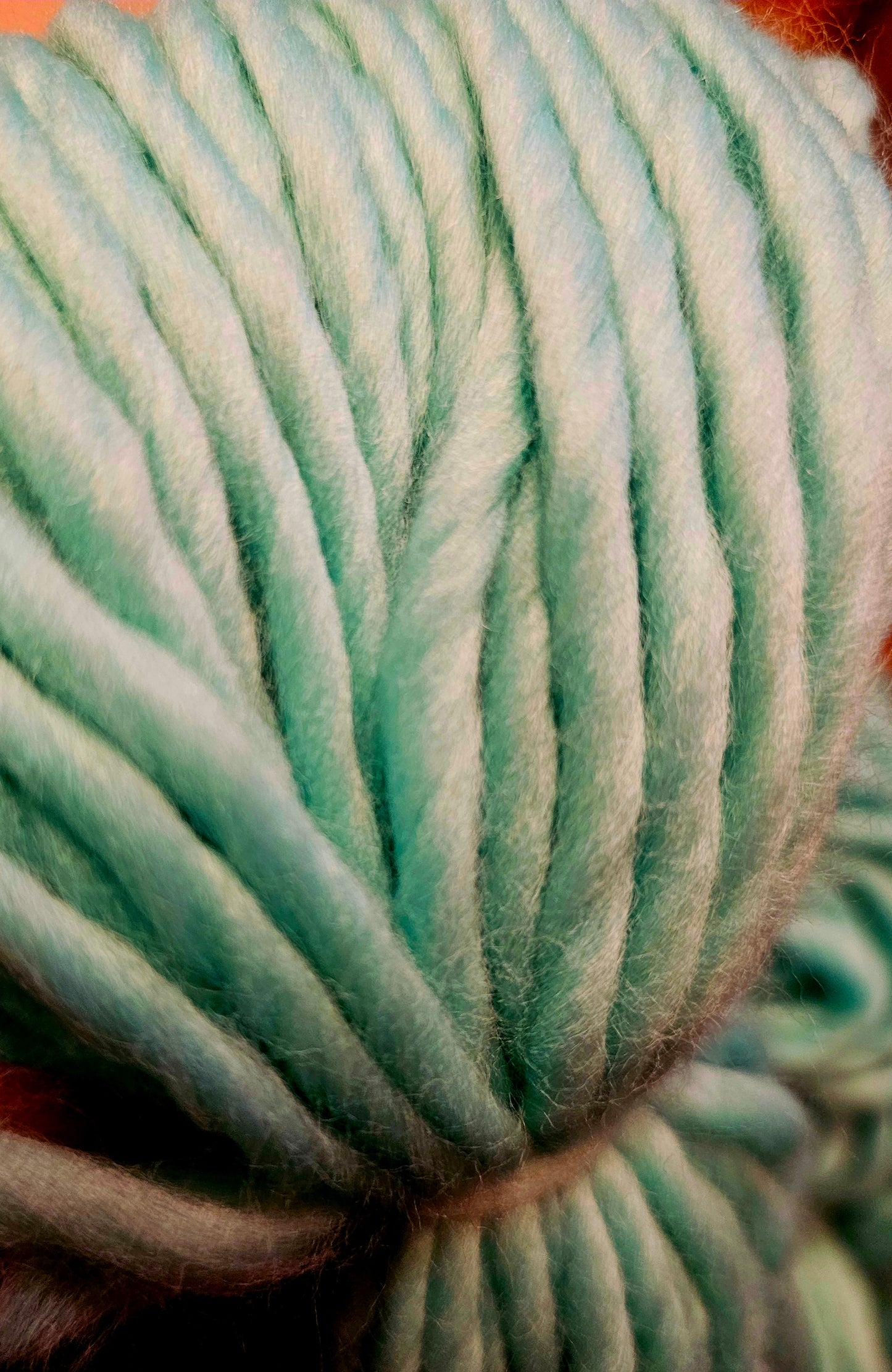 Minty Super chunky yarn