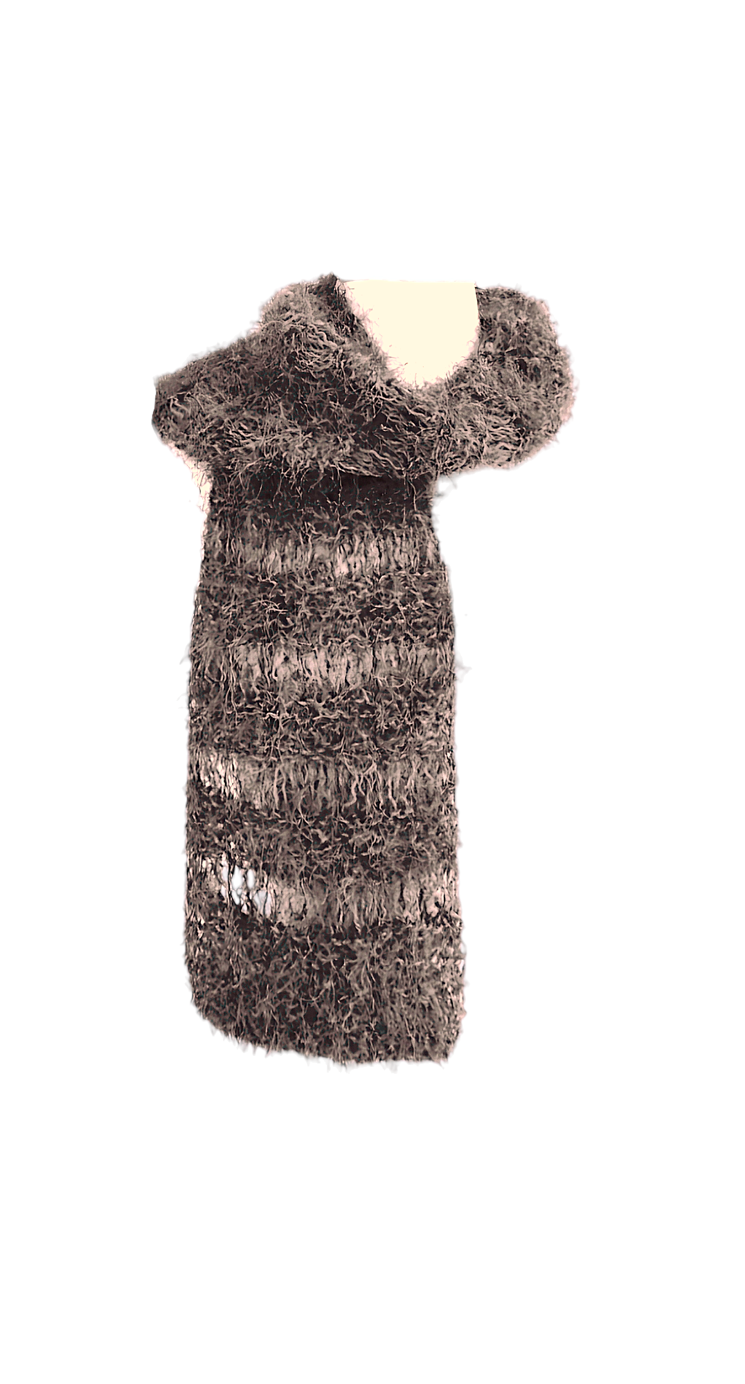 Handmade items made from handspun yarn. (Pet fur yarn and sheeps wool yarn).