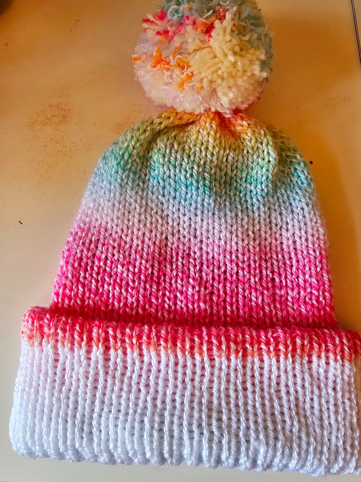 Handmade items made from handspun yarn. (Pet fur yarn and sheeps wool yarn).