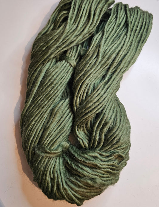 Olive Green - Super chunky yarn