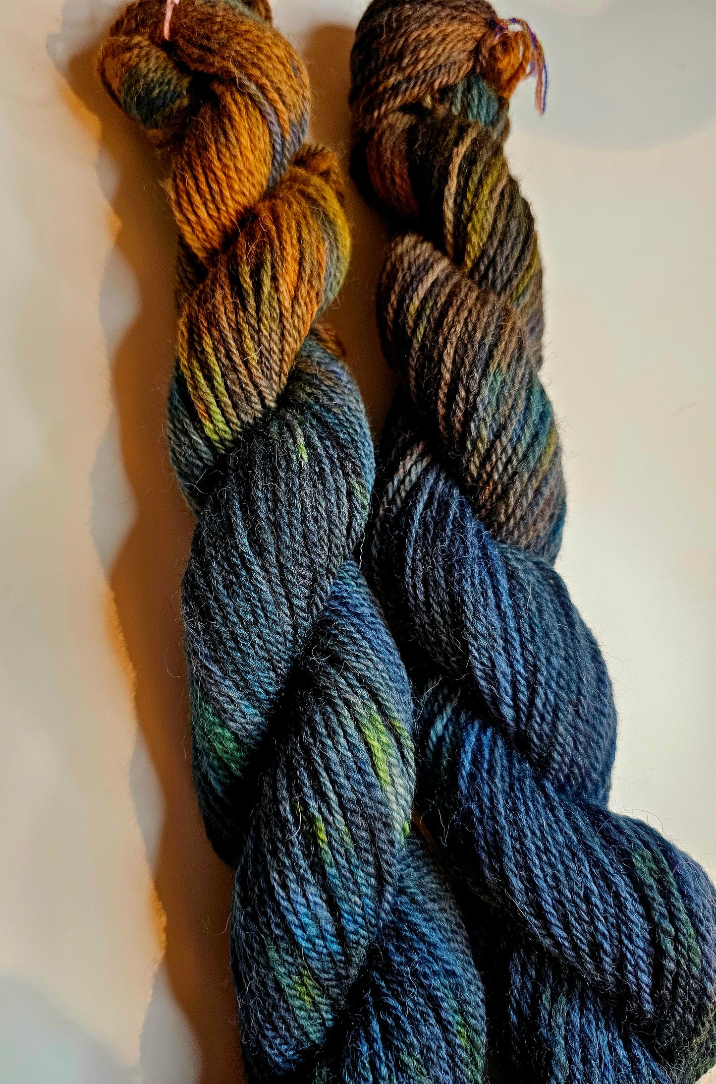 Hand dyed mix and match yarn