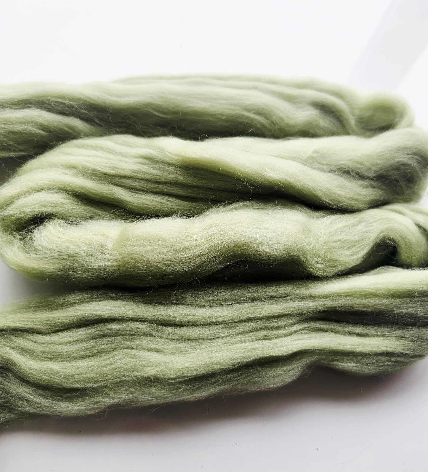 Sage green merino top