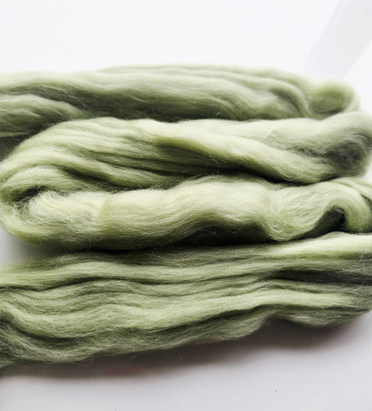 Sage green merino top