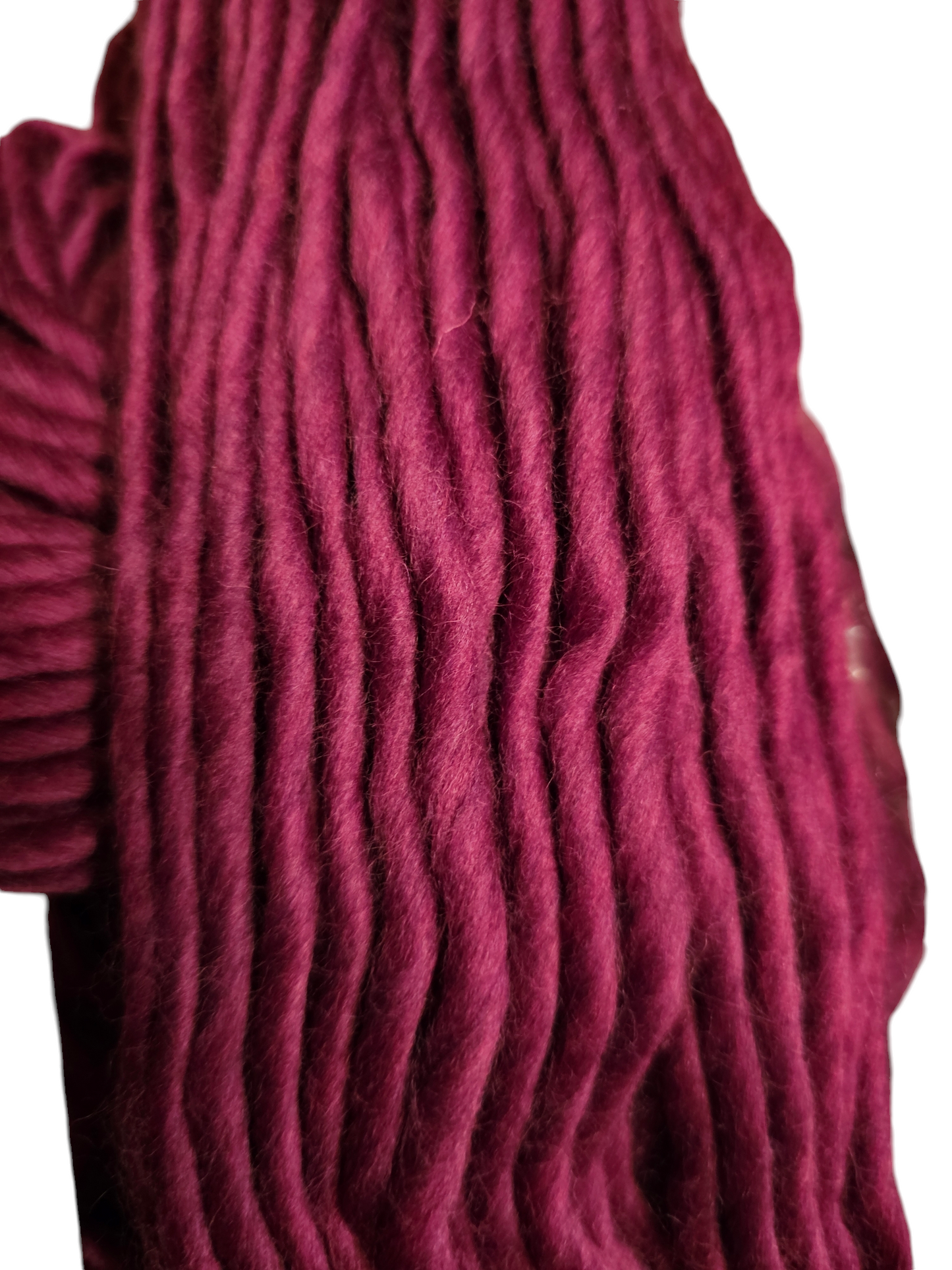 Plum Super chunky yarn