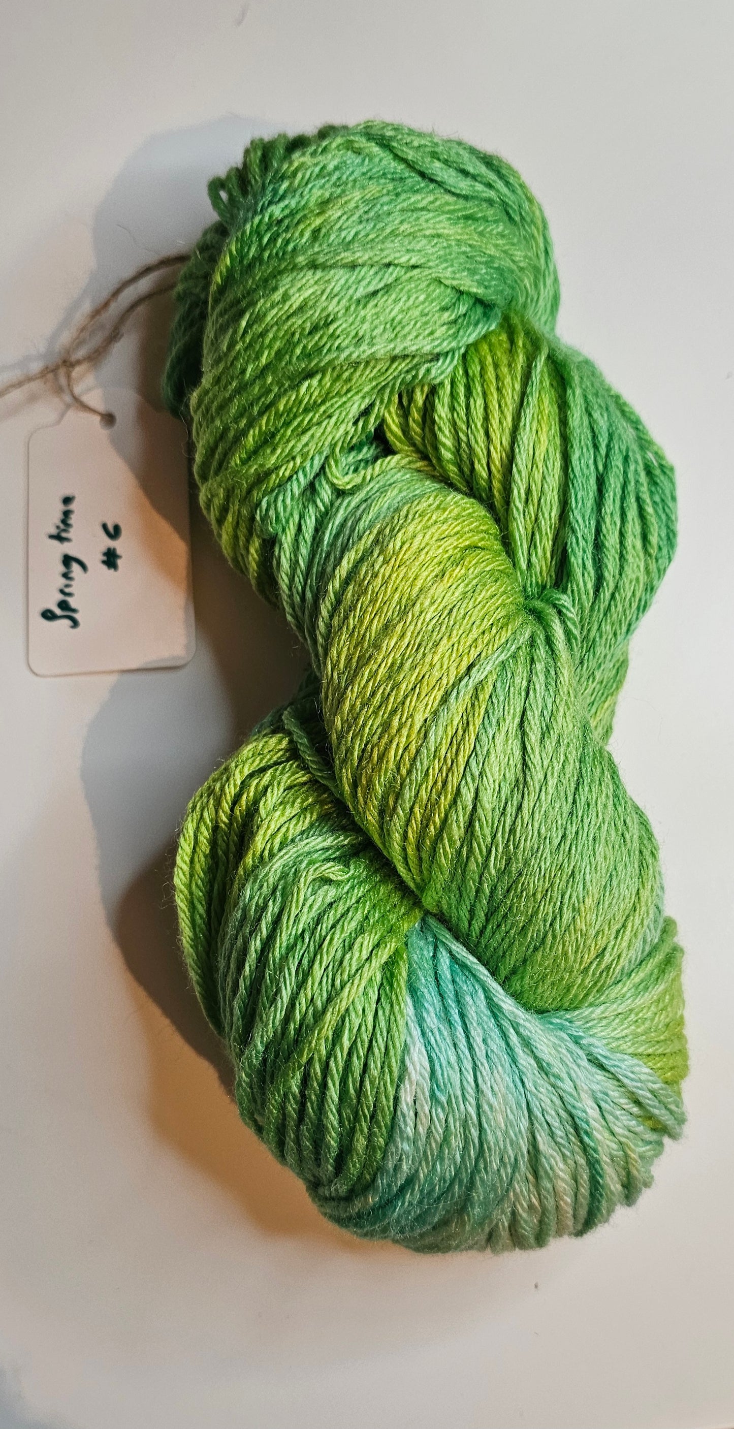 Hand dyed yarn - Springtime